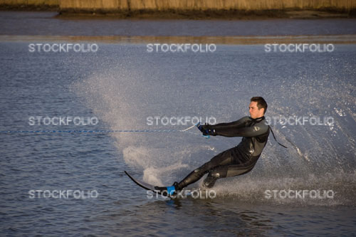 Wakeboarding, River Yare, Norfolk Broads
